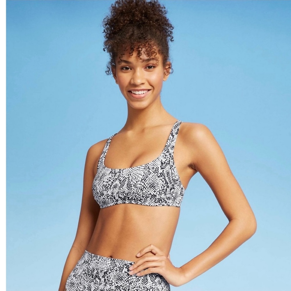 I Juniors Ribbed Bralette Bikini Top - Xhilaration